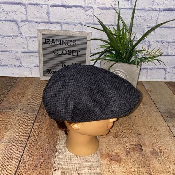Country gentleman cg028 british ivy cap wool 
Size L 
Gray and black - Picture 2 of 8